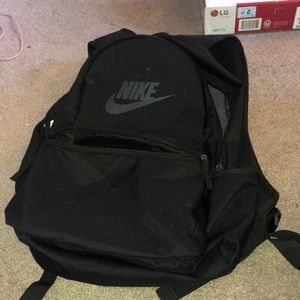 Navy blue Nike backpack